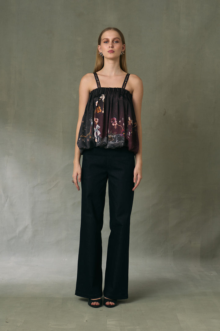 SIA STRAIGHT PULL- UP JEANS
