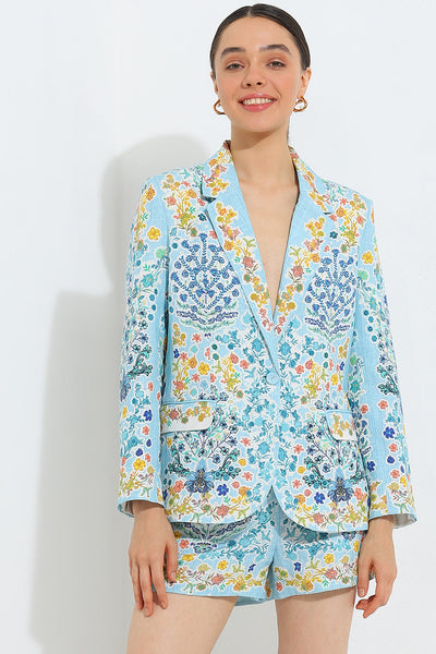 Simran Luthria in Rea Jacket