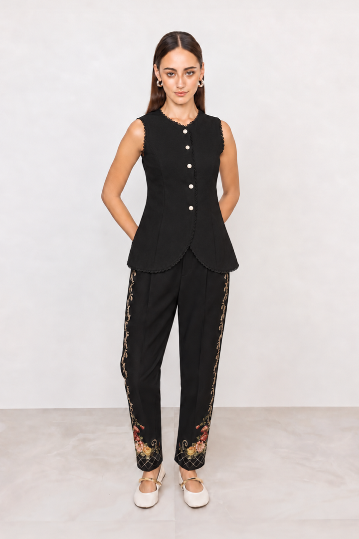 Lorienne Embroidered Pants
