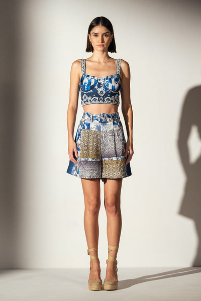 Roshni Chopra in Algeria Embroidered Corset