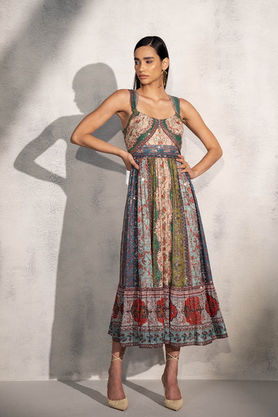 Koel Puri in Crystal Dress