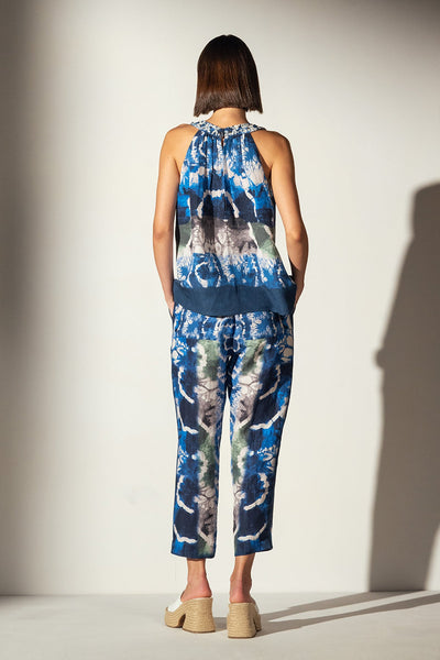 Silvana Embroidered Yoke Tank Top