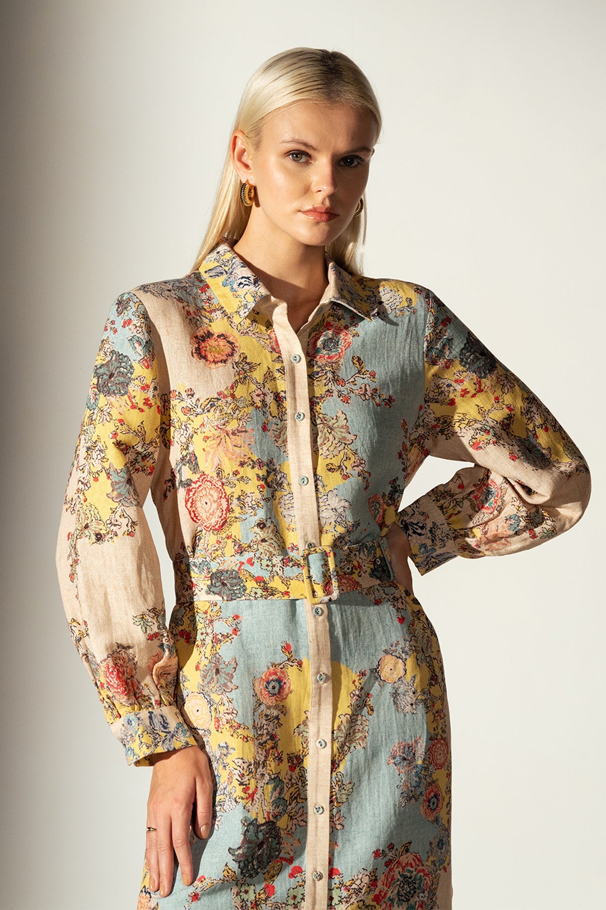 Kinjal Bhanushali in Oui Shirt Dress