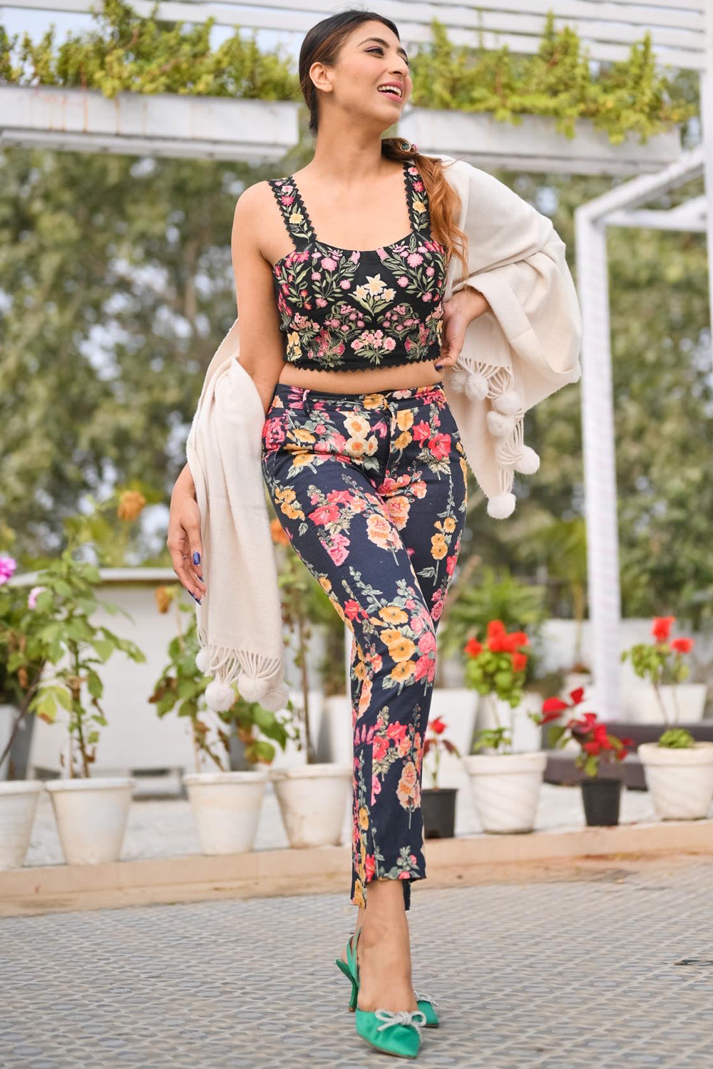 Malvika Gupta Bansal in Roxette Matching Set