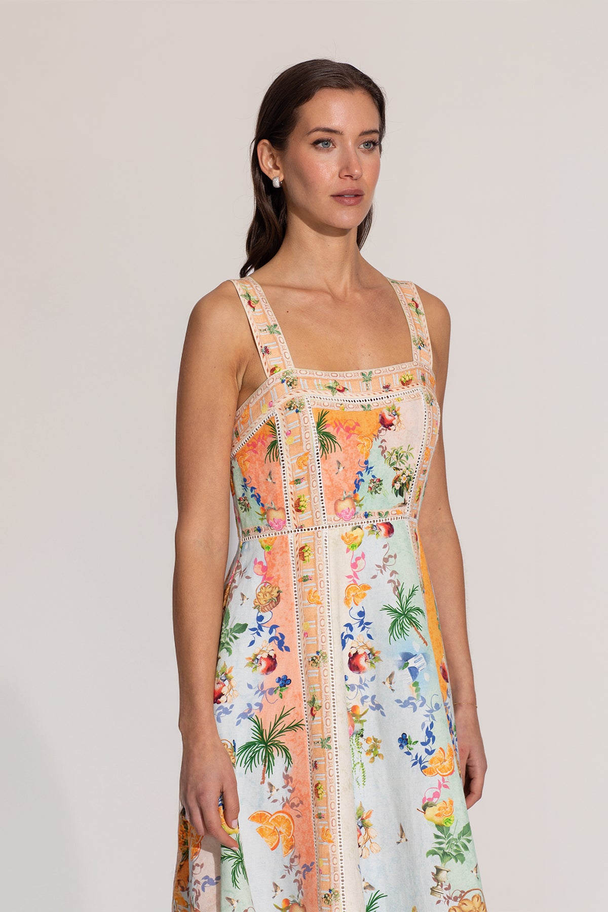 Alora Panel Midi Dress