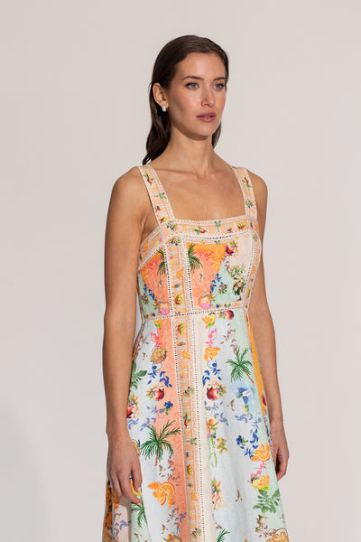 Alora Panel Midi Dress