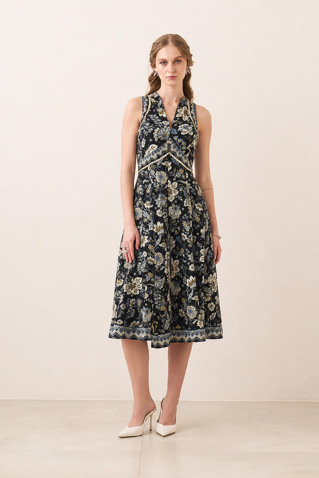 Florisque Black Dress