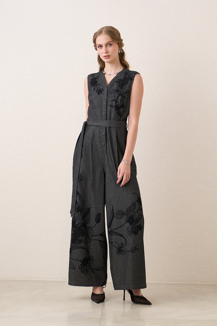 Maribelle Sleeveless Jumpsuit