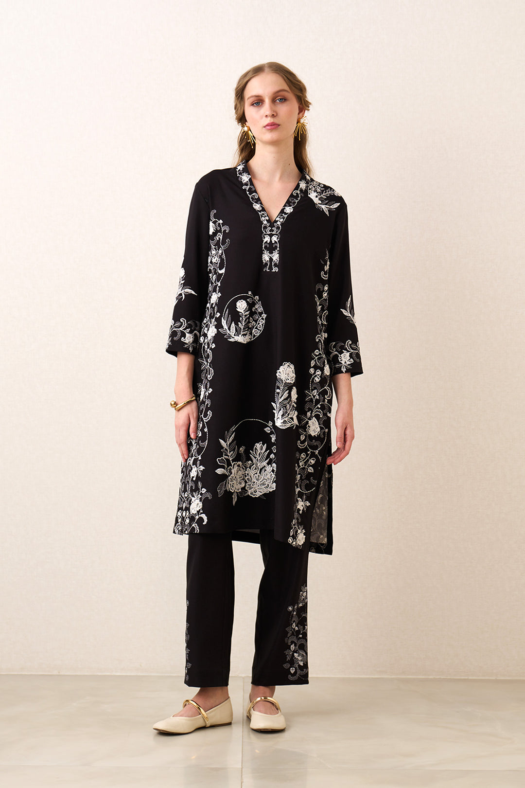 Nysera Monochrome Tunic Set