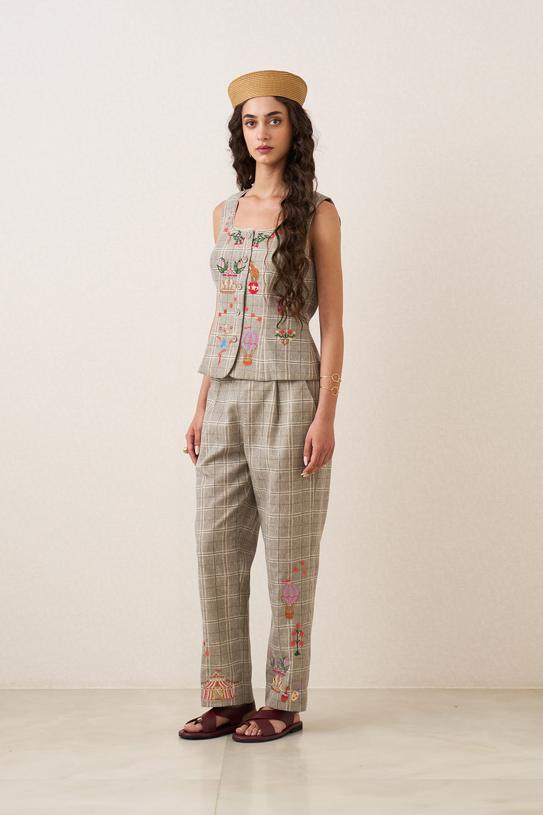 Ira Square Neck Waistcoat
