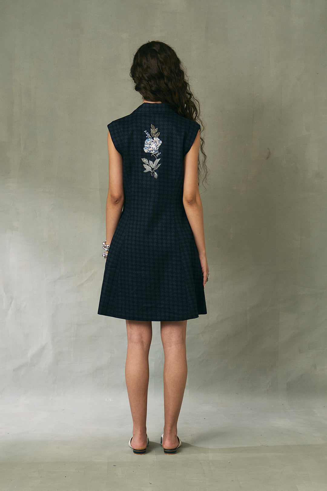 Vespera Collared Mini Dress