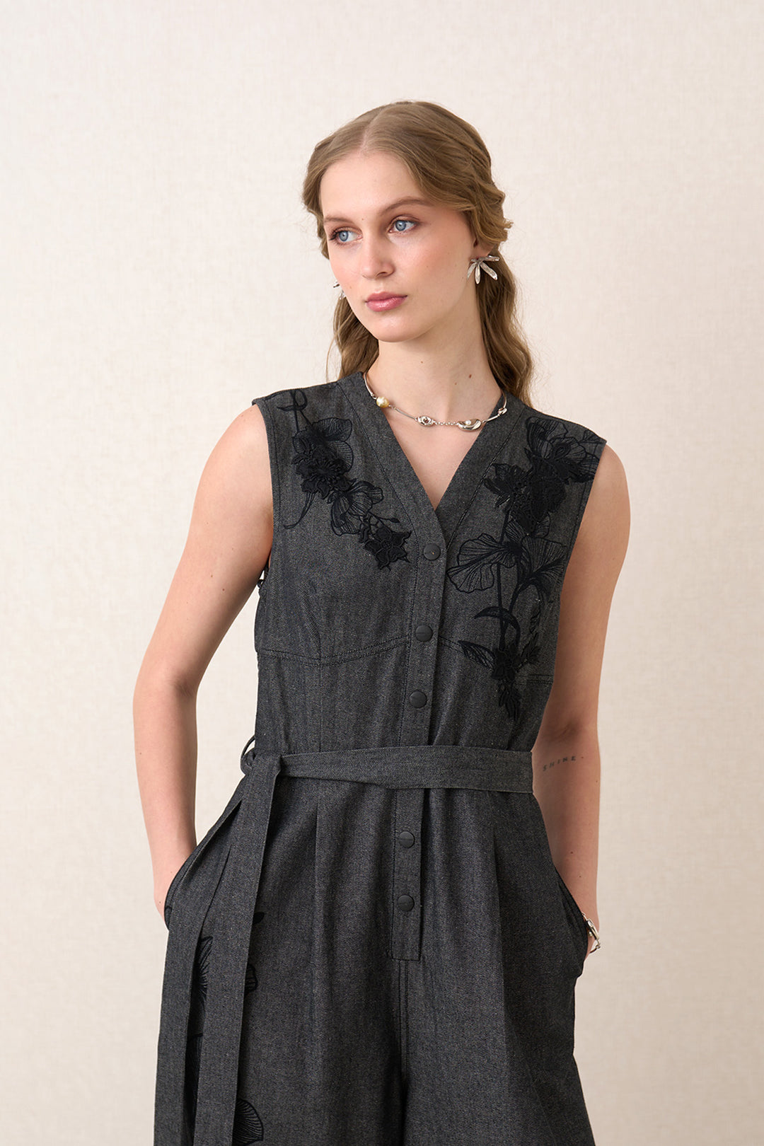 Maribelle Sleeveless Jumpsuit