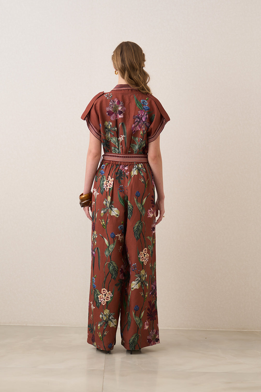 Veda Collared Jumpsuit