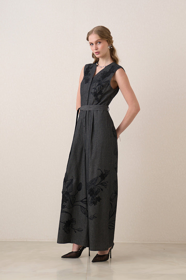 Maribelle Sleeveless Jumpsuit