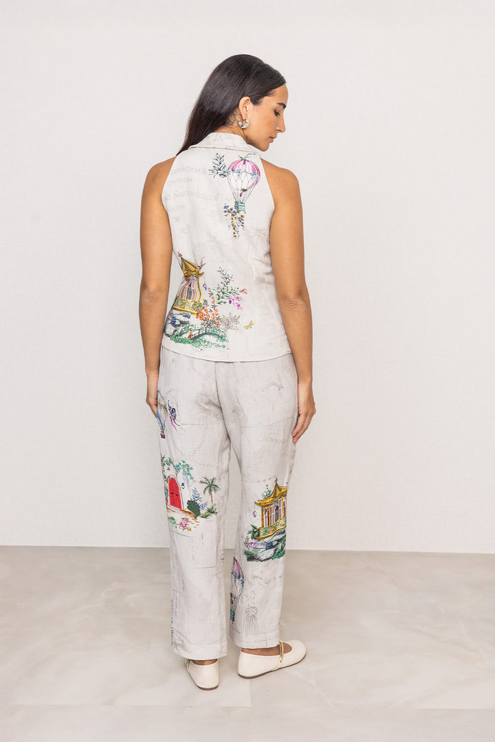 Kea Halter Waist Coat