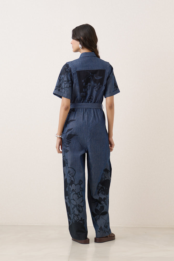 Haze Scalop Detail Jumpsuit