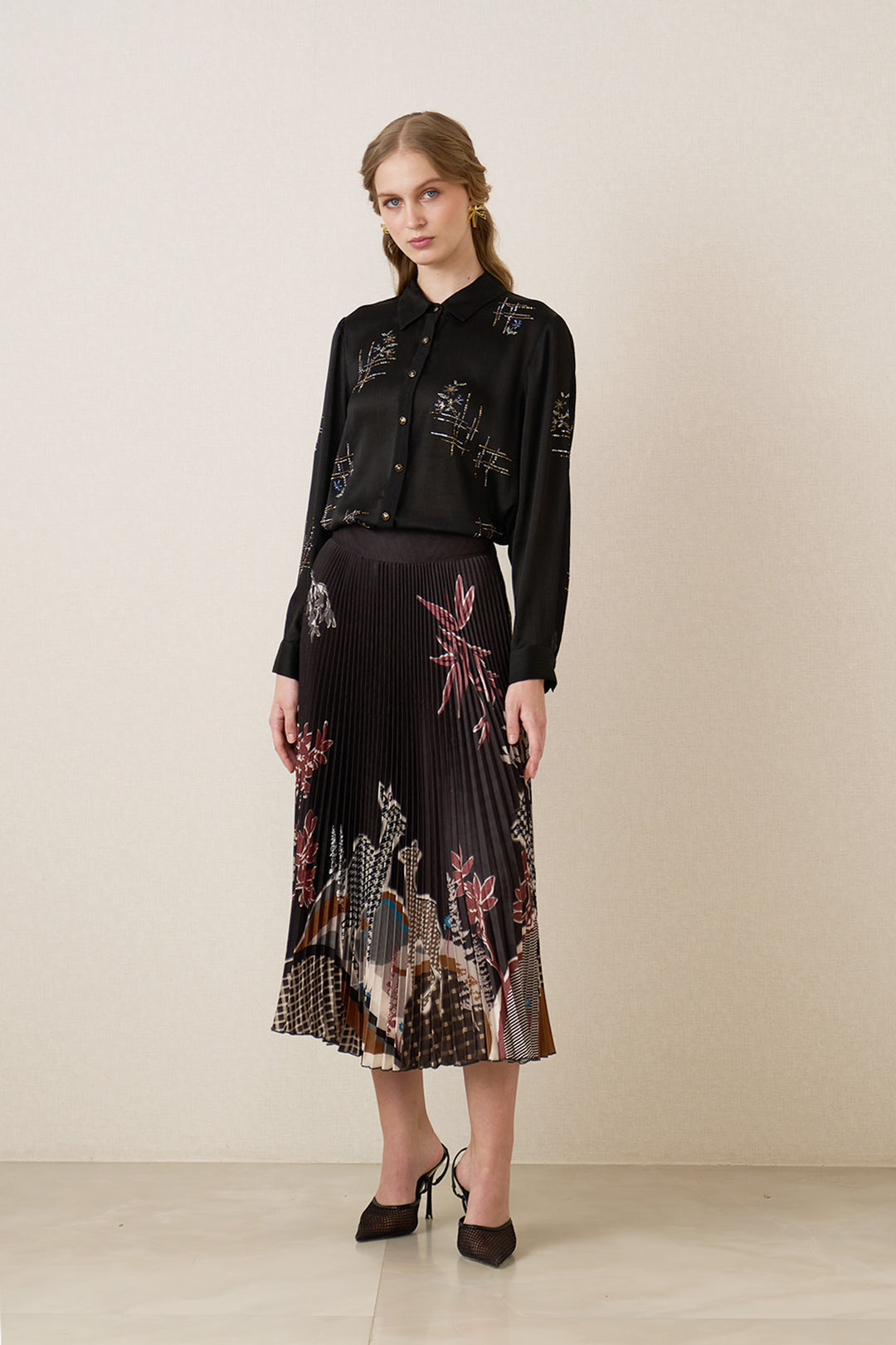 Elisia Pleated Skirt
