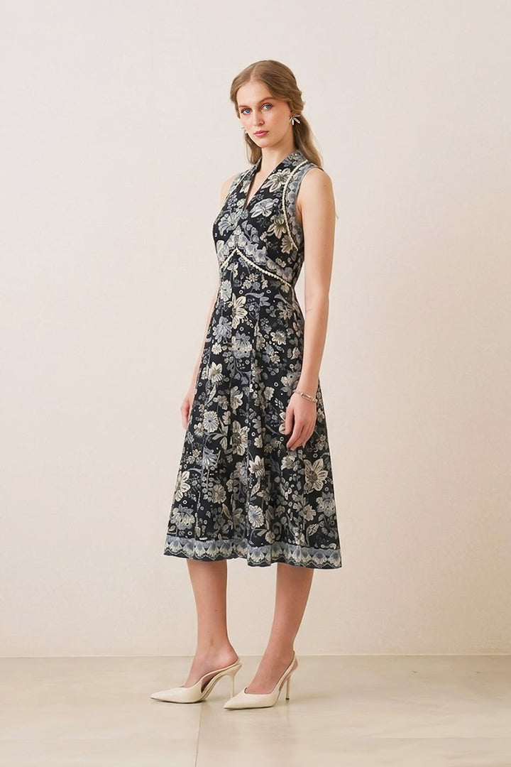 Florisque Black Dress