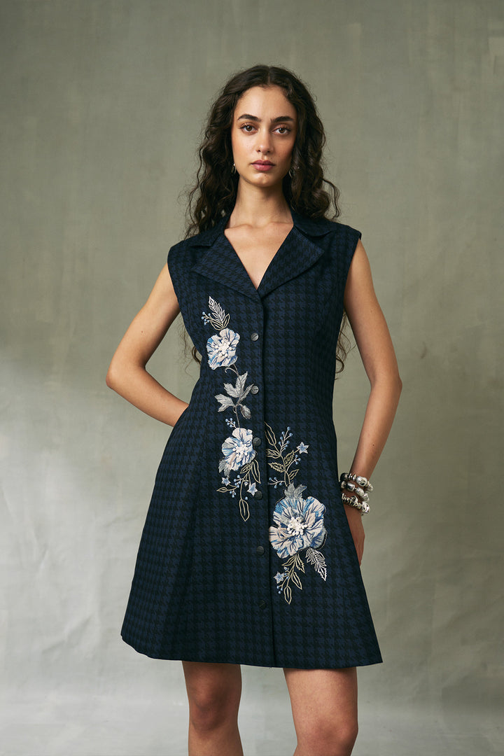 Vespera Collared Mini Dress