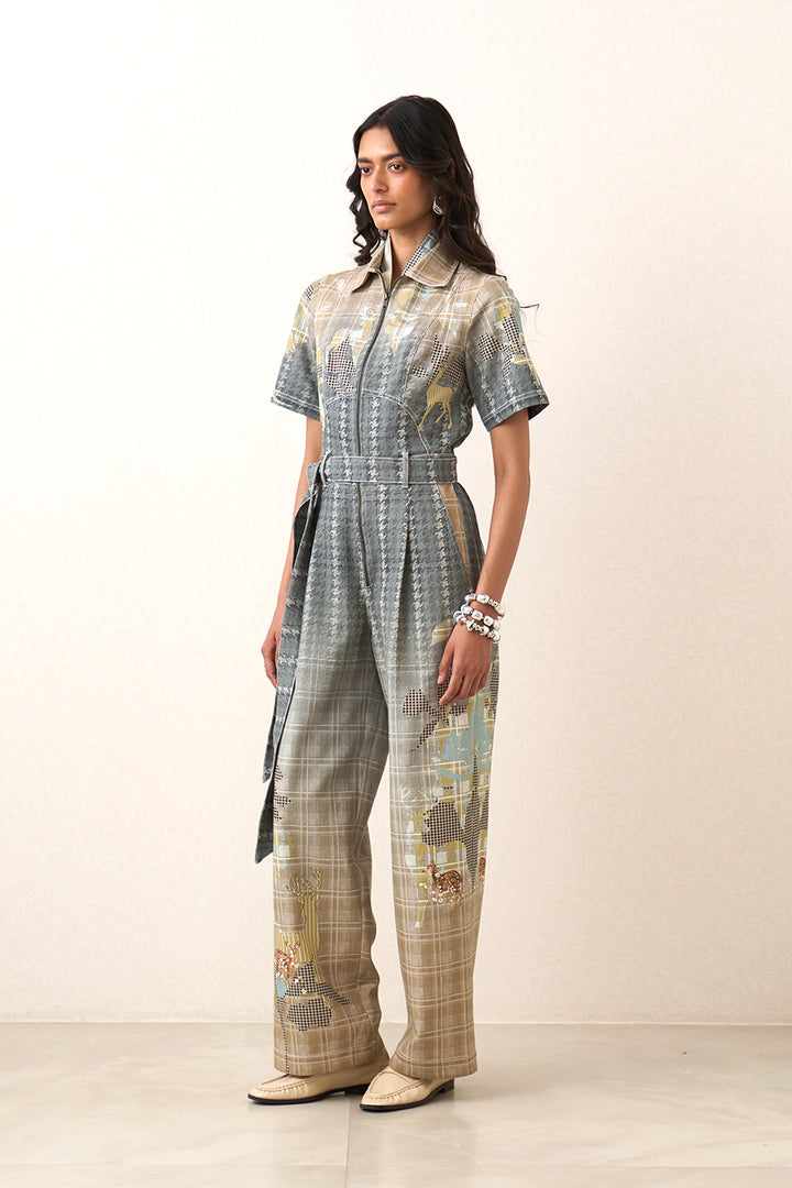 Eddie Front Zip Jumpsuit