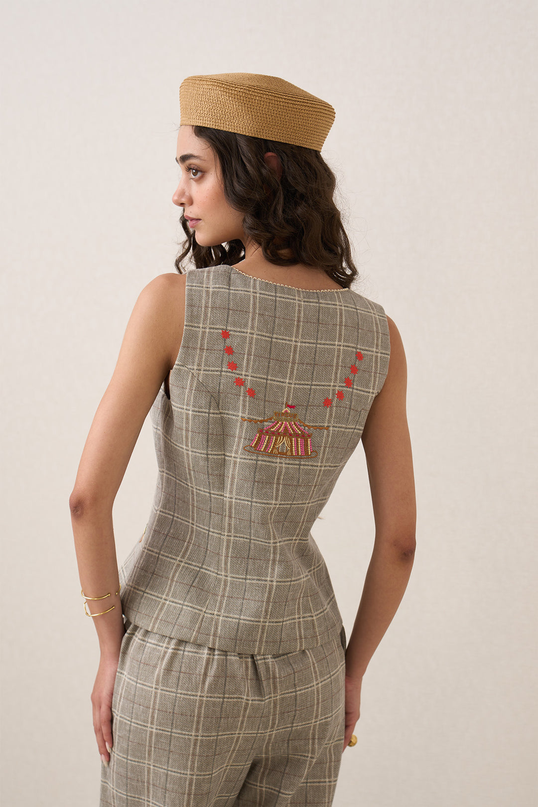 Ira Square Neck Waistcoat