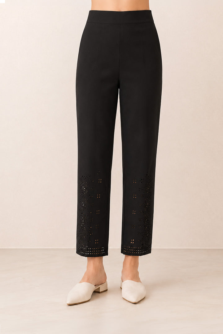 Kora Black Lace Pants