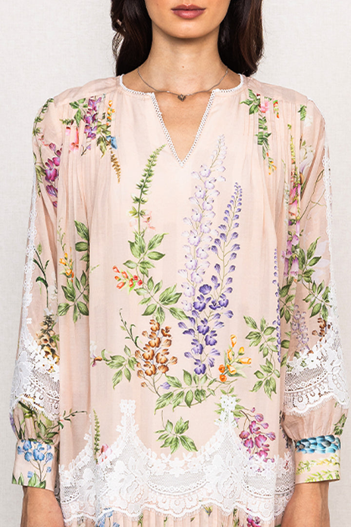 Edel Pintuck Mini Dress