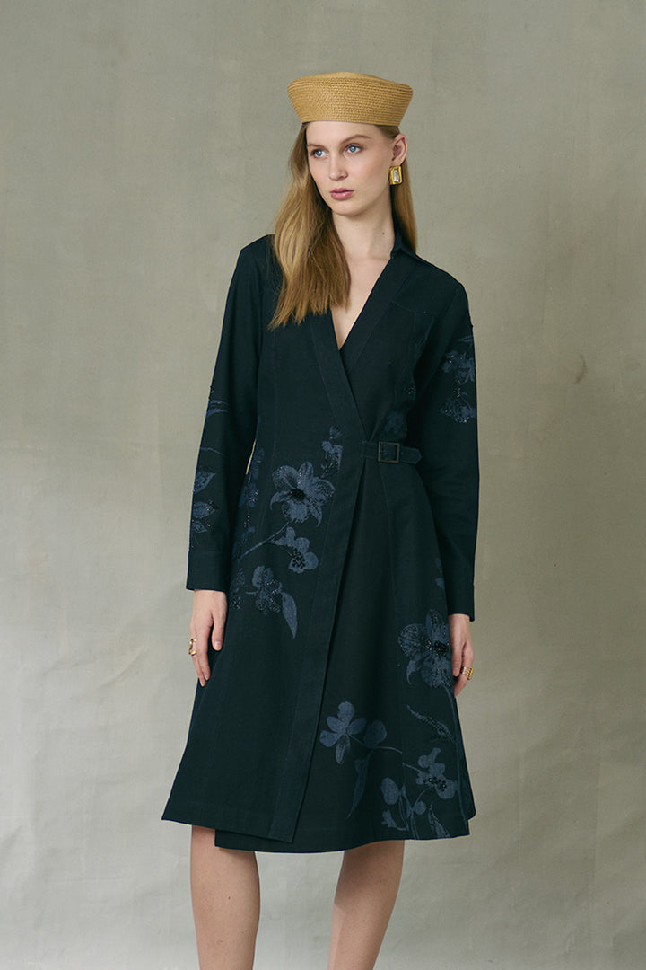 Bruma Wrap MIDI Dress