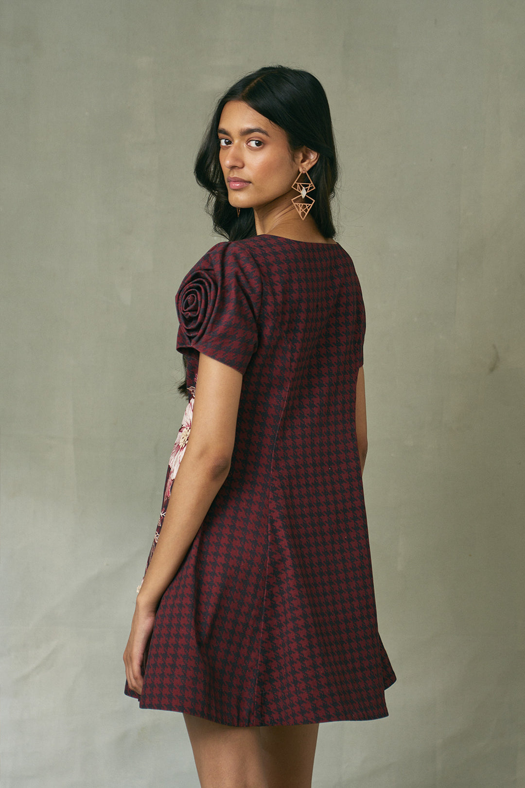 Zafyra Panel Mini Dress