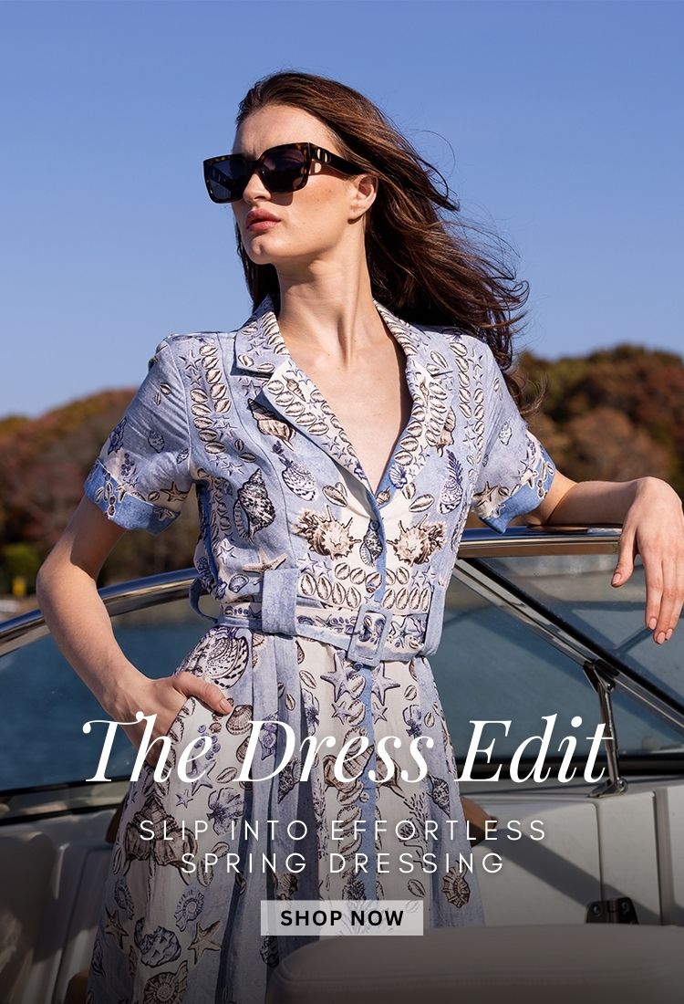 ワンピース Marbella Panel Printed Dress Marbella Panel Printed Dress