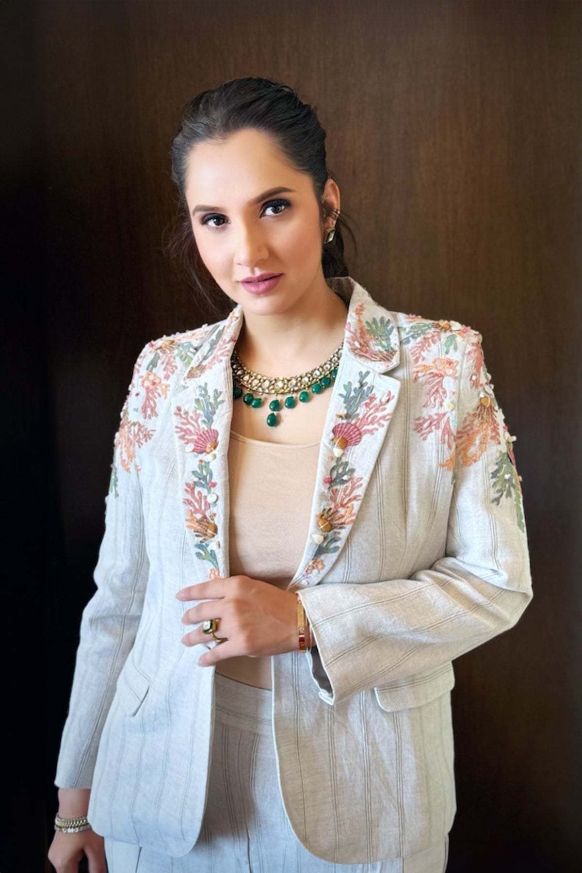 Sania Mirza in Cleo Co-ord Set