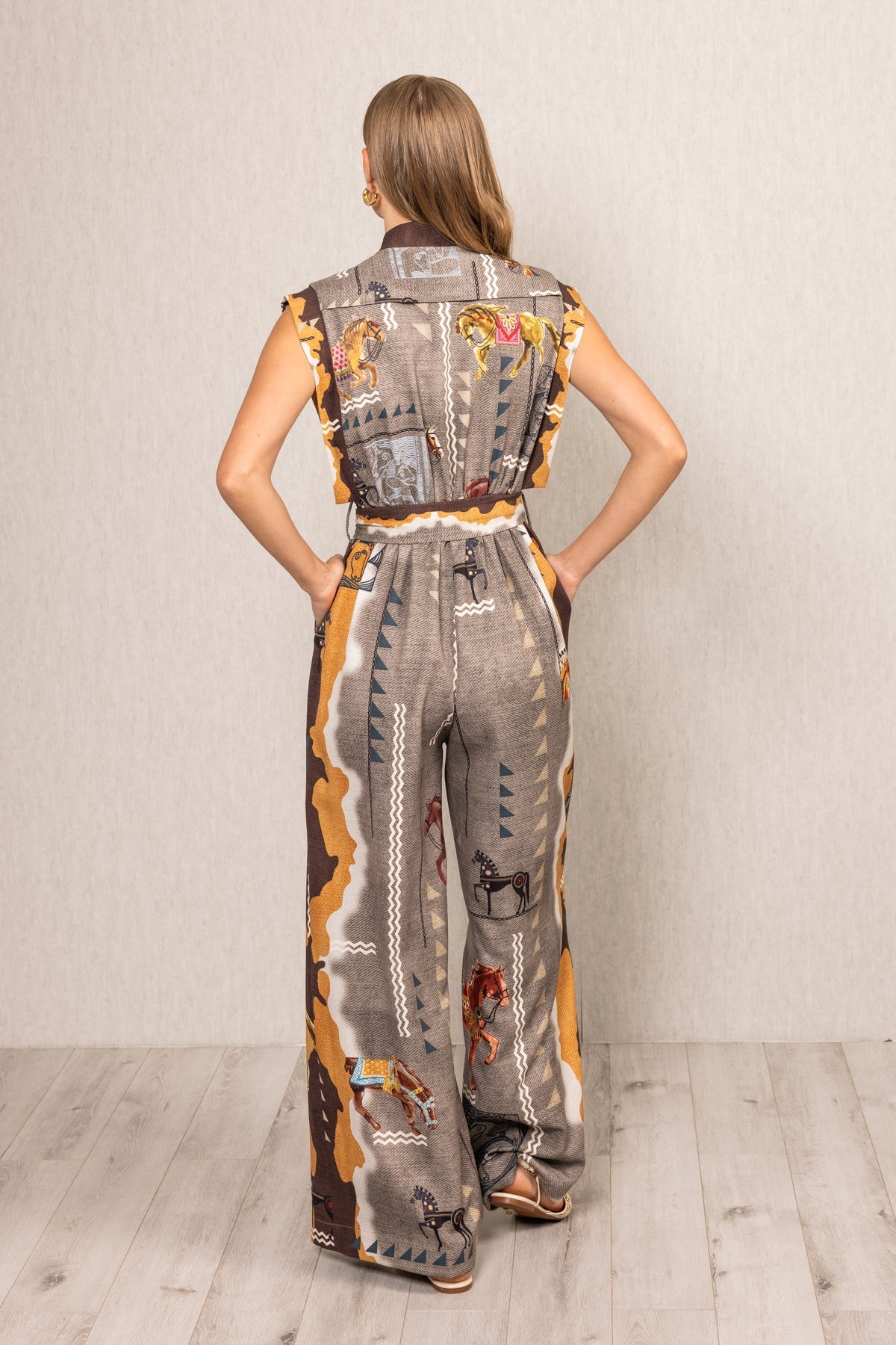 Mirage Belted Jumpsuit