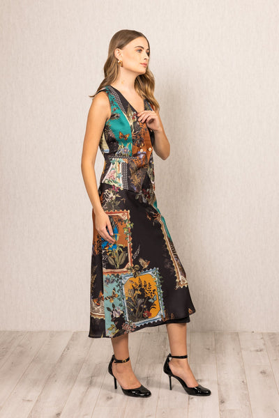 Nandini Bhalla in Claris Double Breasted Waist Coat