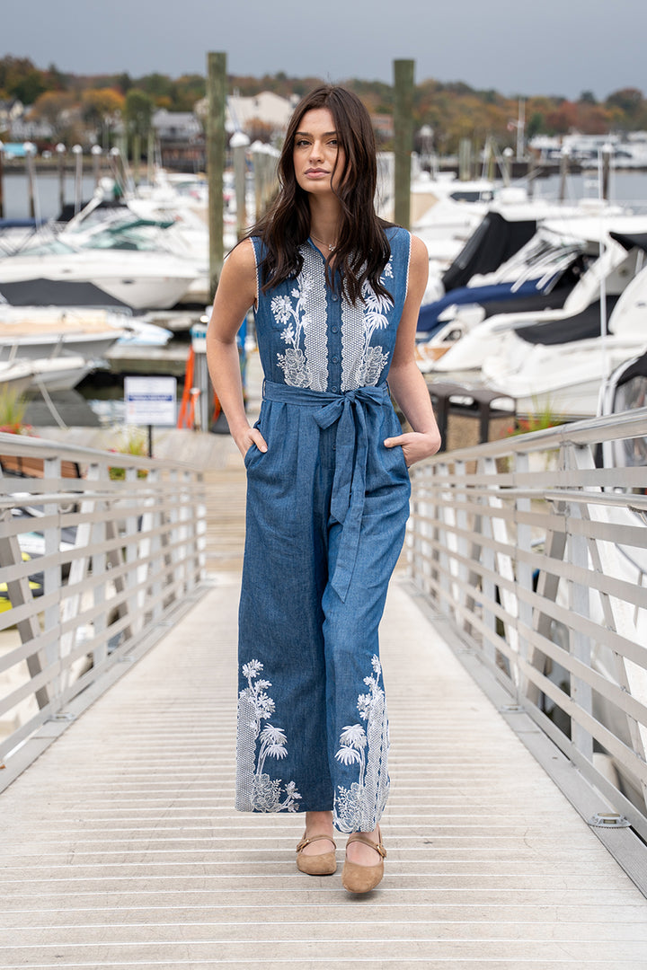 Odile Sleeveless Jumpsuit