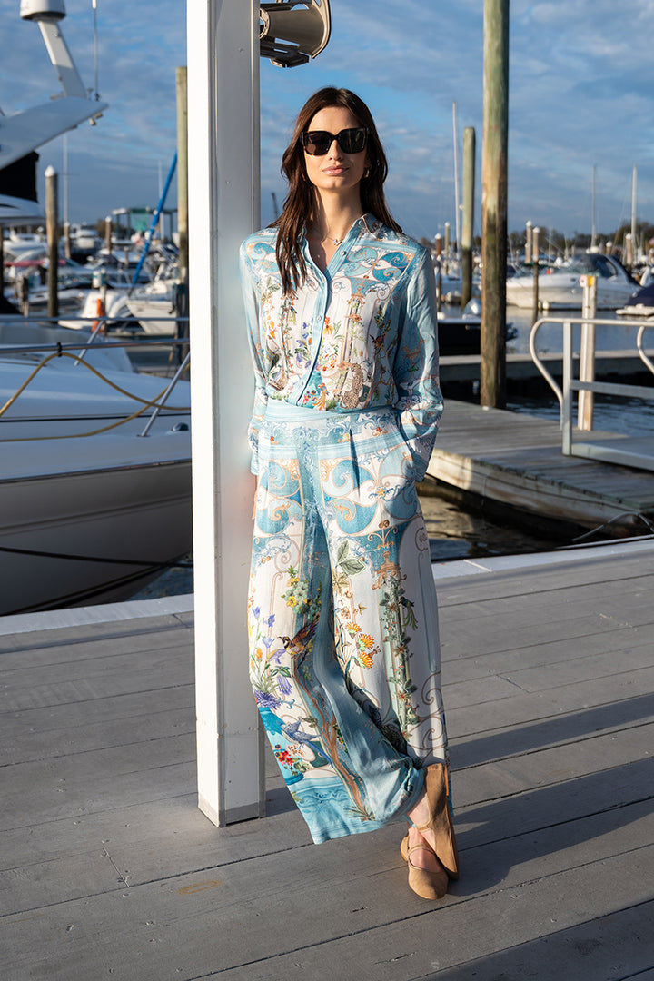 Kuba Buttondown Shirt and pant set