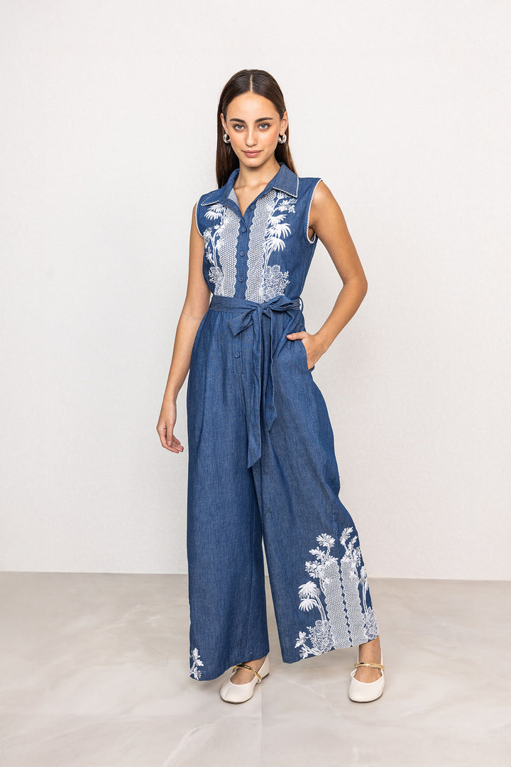 Odile Sleeveless Jumpsuit
