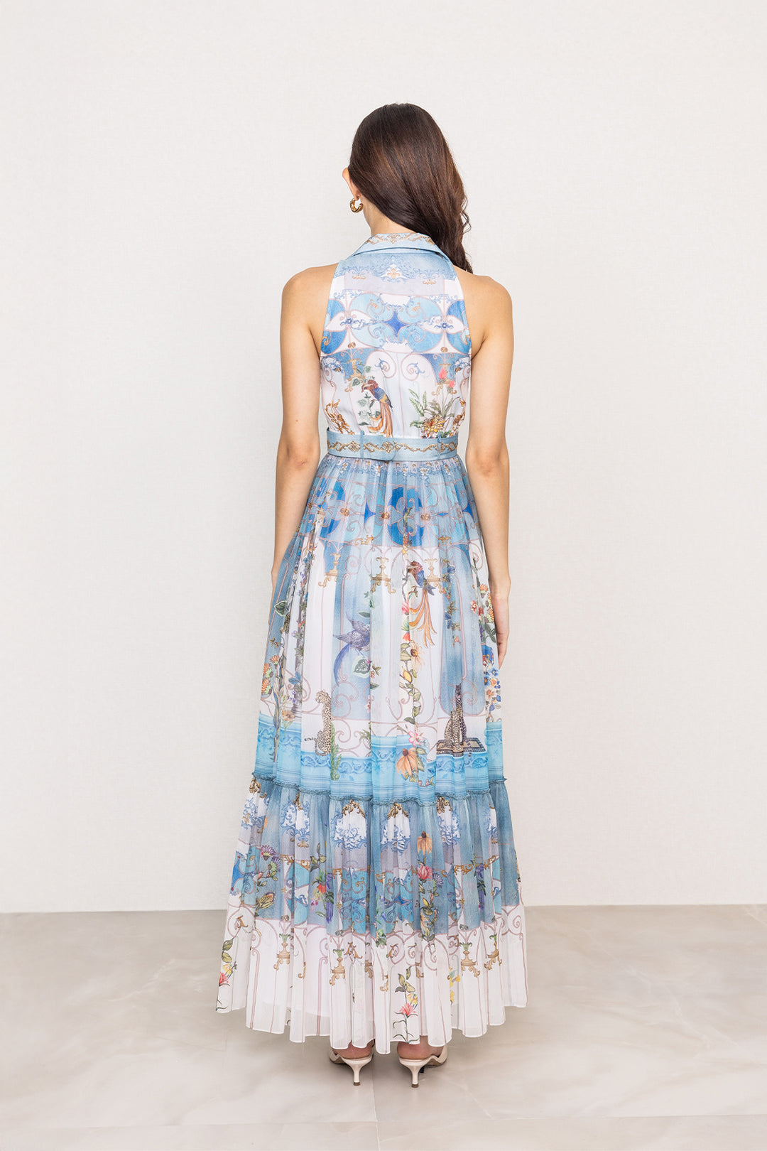Sela Tiered Maxi Dress