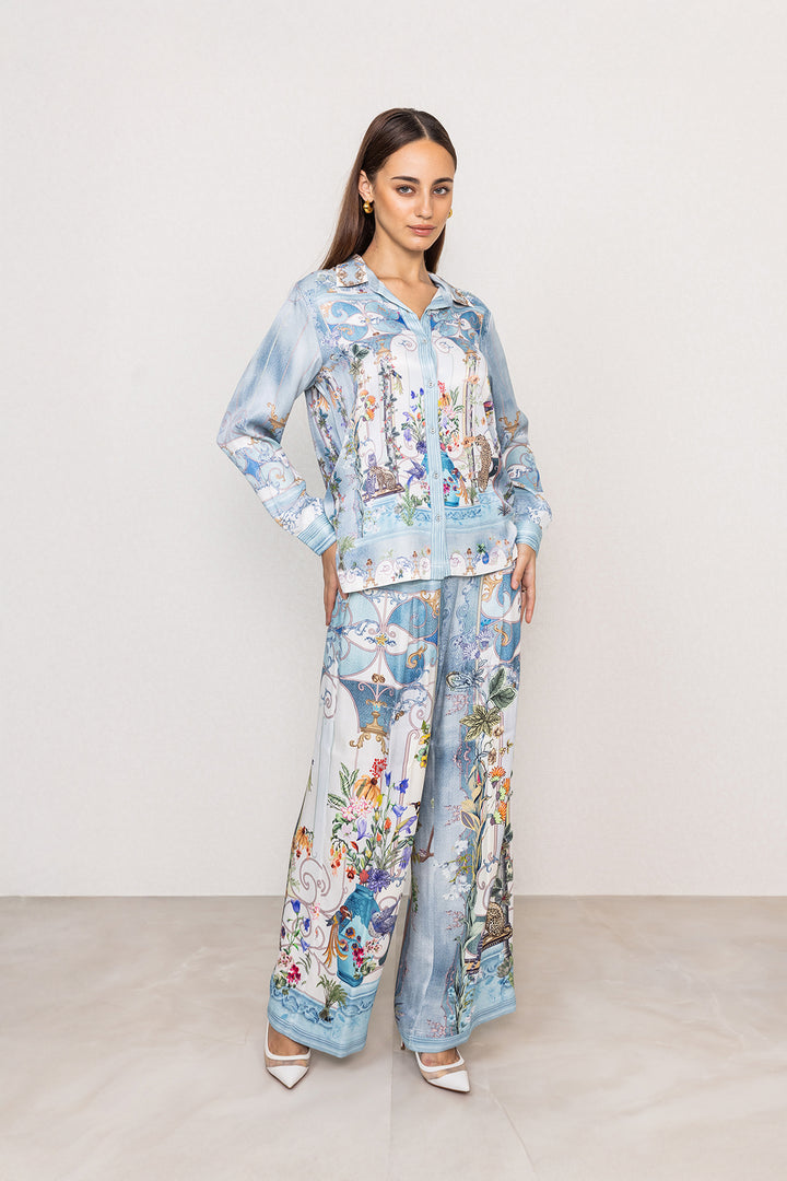 Kuba Buttondown Shirt and pant set