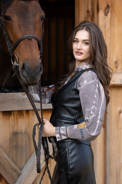 Vera Double Breasted Waist Coat