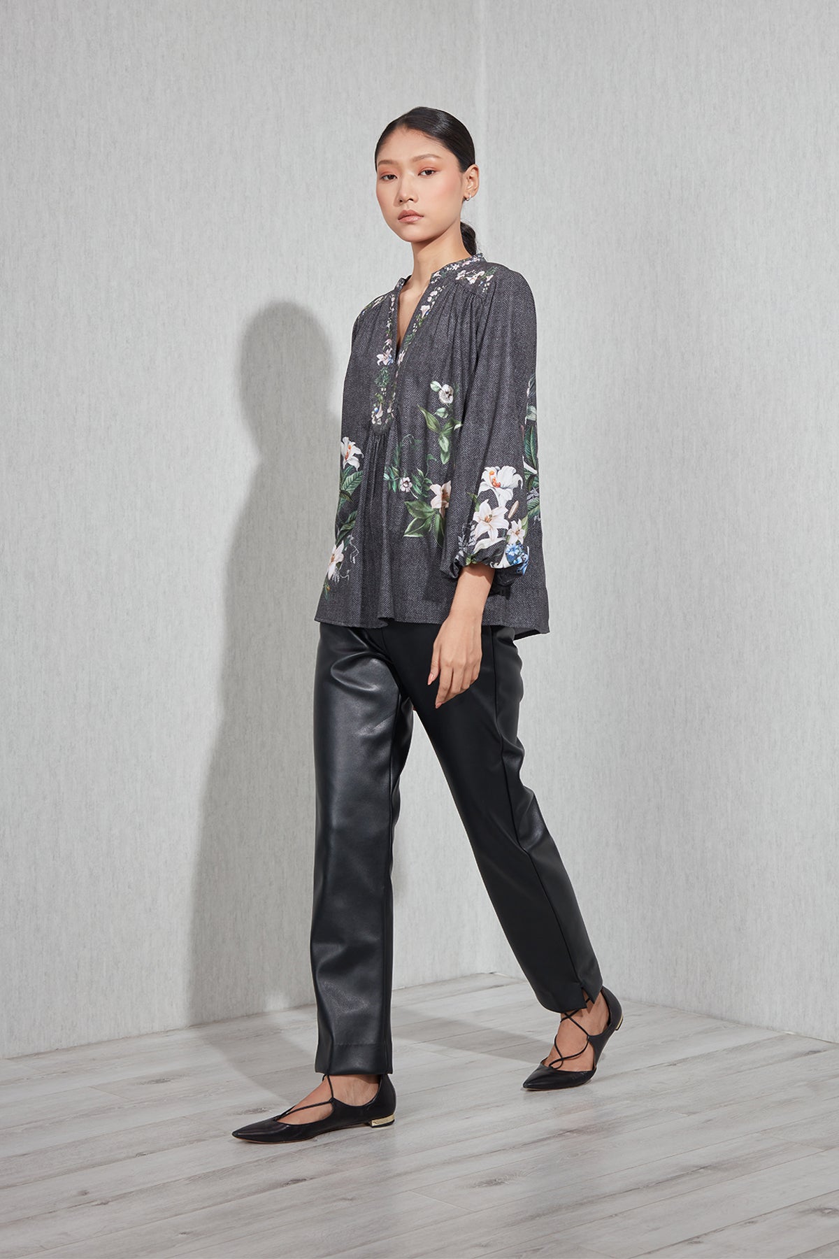 Glimora Gathered Blouse