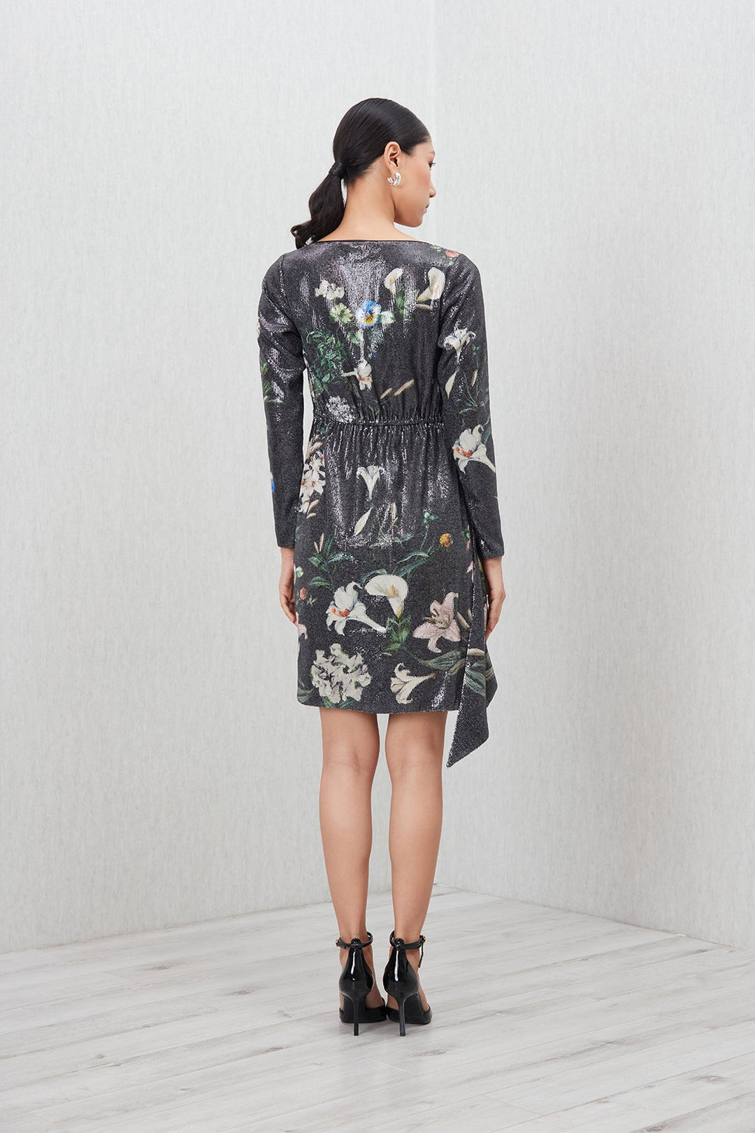 Calista Wrap Mini Dress