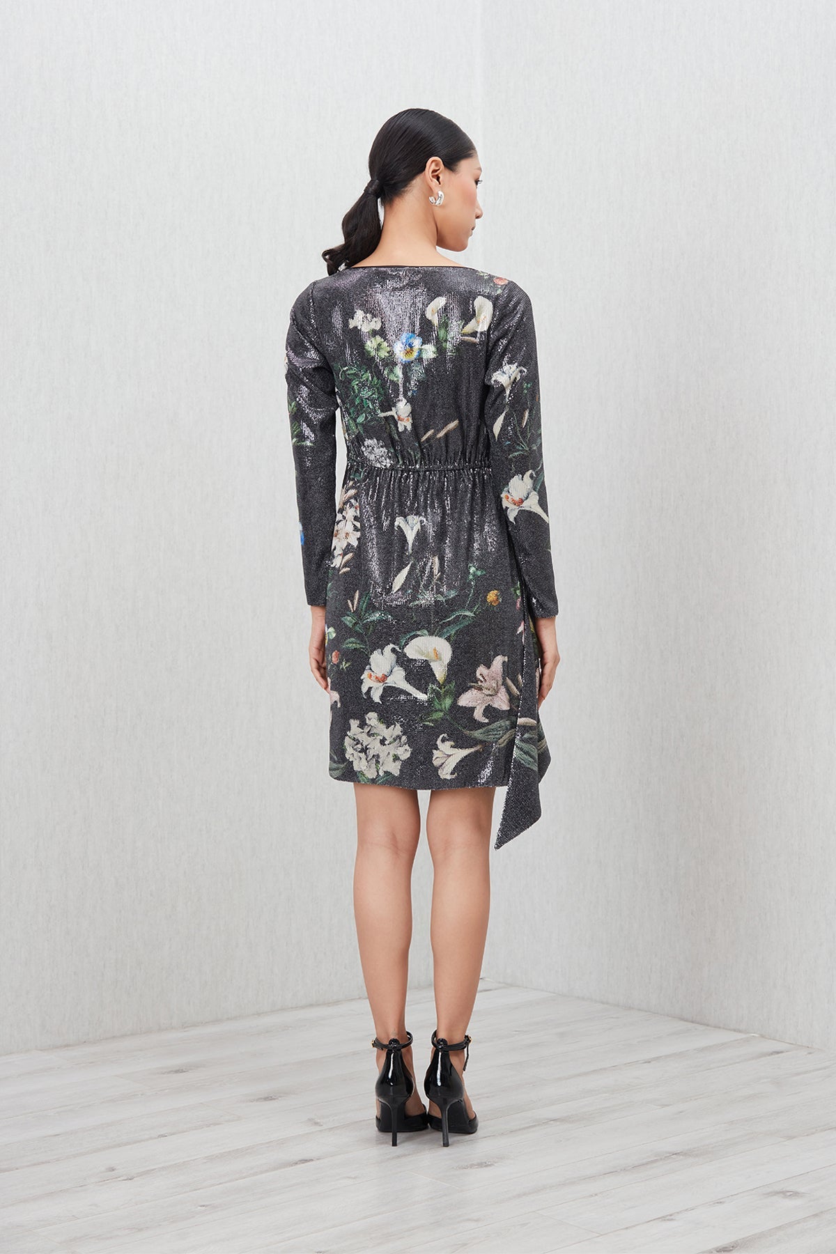 Calista Wrap Mini Dress