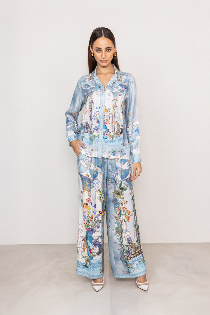 Kuba Buttondown Shirt and pant set