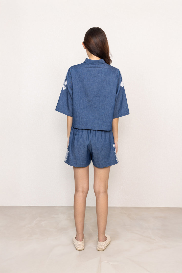 Caspian Cropped Shirt