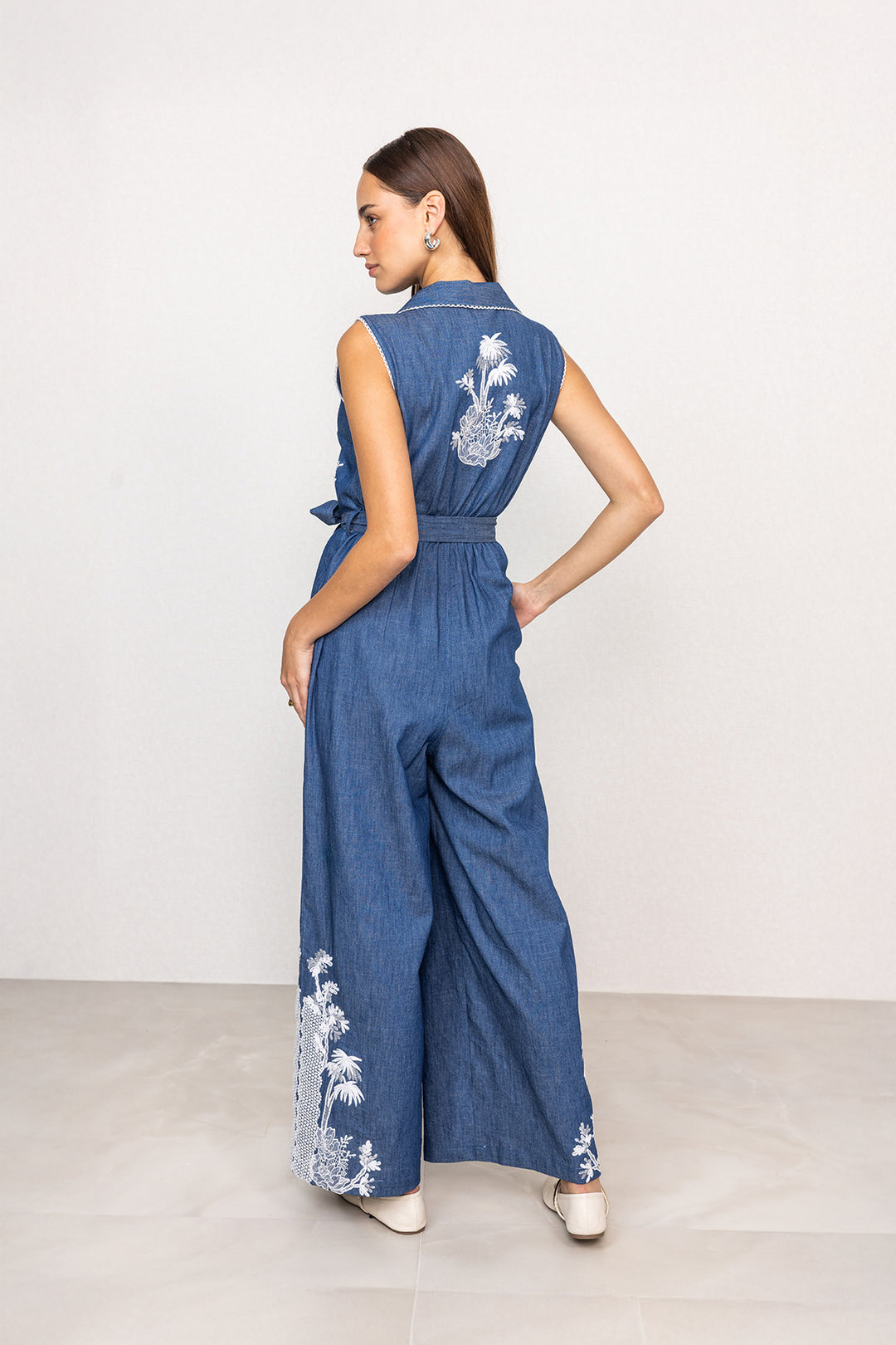 Odile Sleeveless Jumpsuit