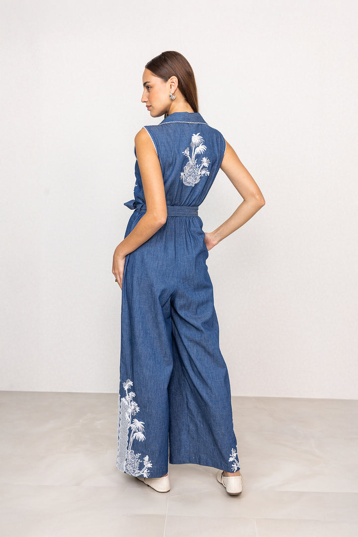 Odile Sleeveless Jumpsuit