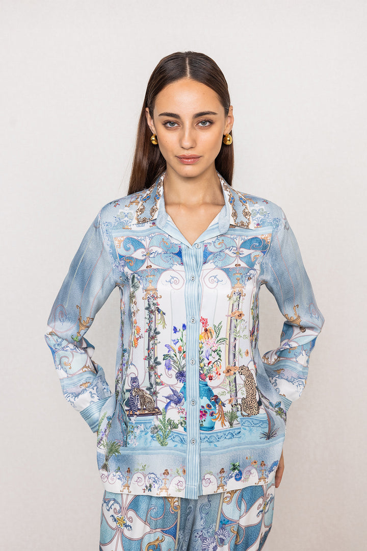 Kuba Buttondown Shirt and pant set