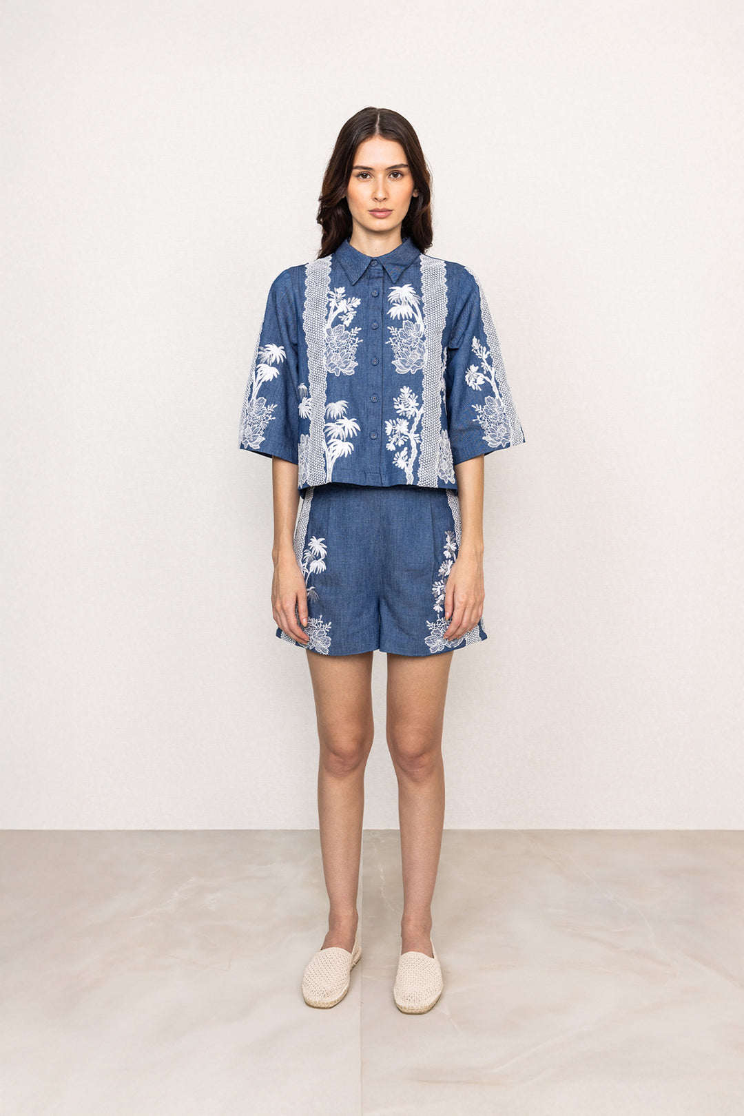 Caspian Cropped Shirt