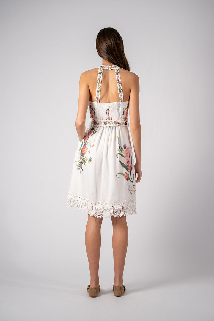 Pineleaf Halter Dress
