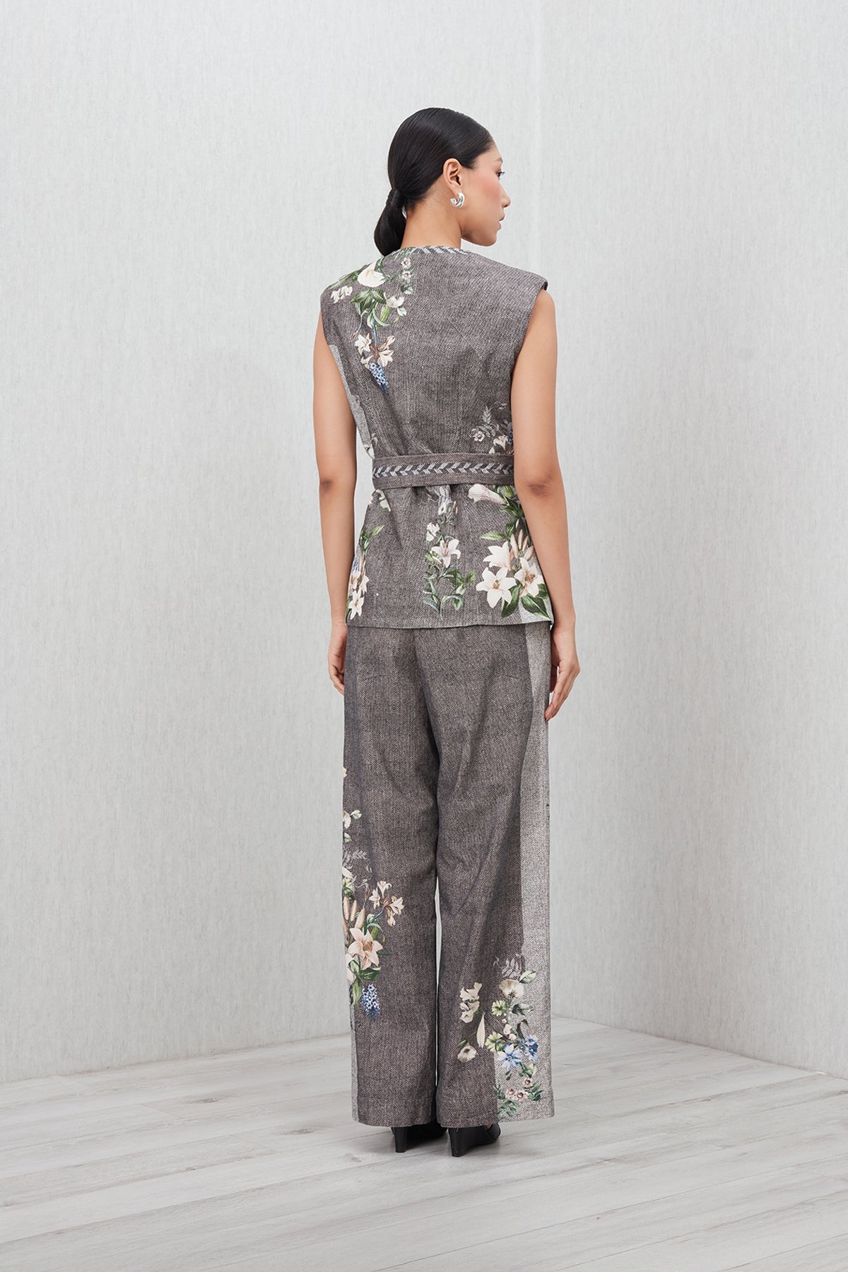 Silene Belted Waist Coat & Pants